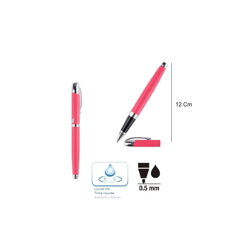 Bolígrafo Roller Elegant 0.5mm Rojo