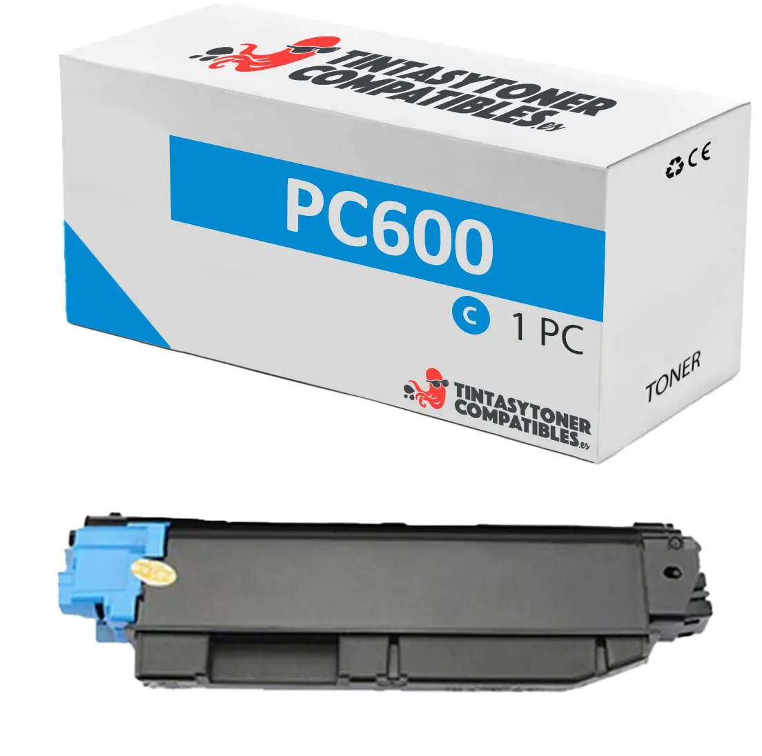 Tóner compatible Ricoh 408315 Cian · 12.000 páginas