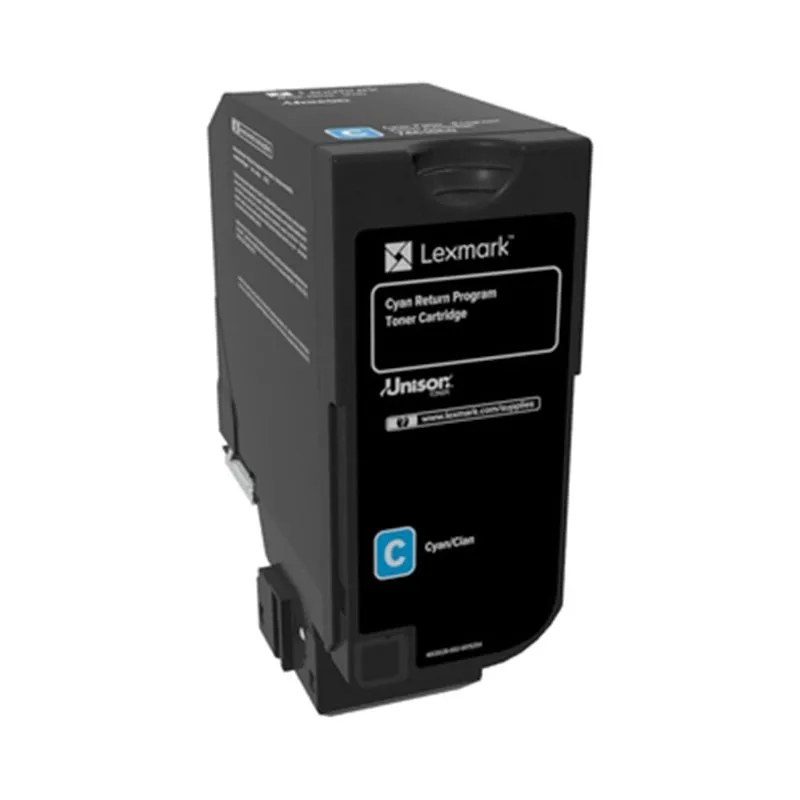 Tóner original Lexmark CS720 / CS725 / CX725 (7K) cian · 74C2SC0