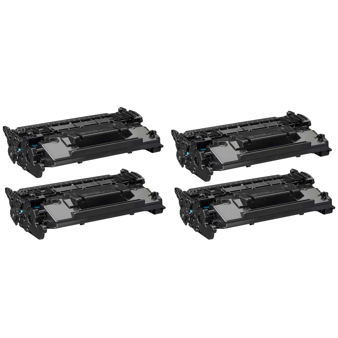 Pack 4 tóner compatibles HP W1490X negro