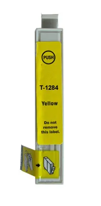 Cartucho de tinta compatible Epson C13T12844010 Amarillo · 8 ml