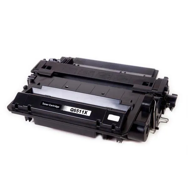 Tóner compatible HP Q6511X Negro · 12.000 páginas