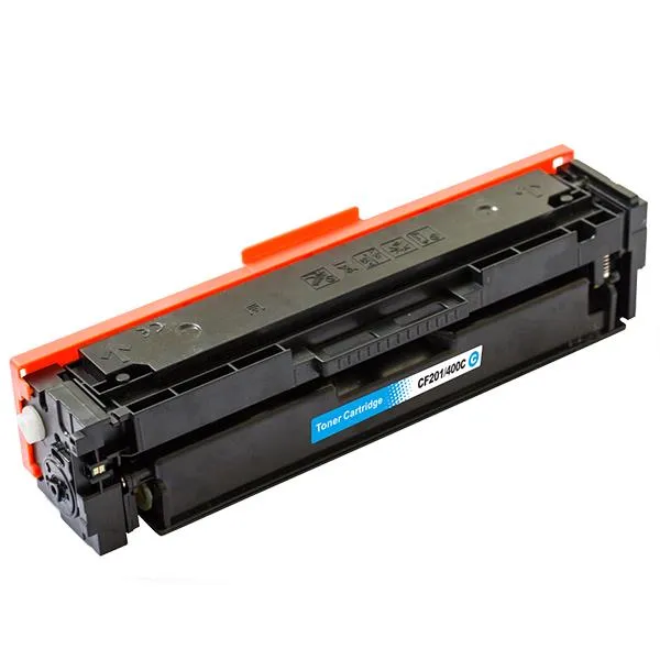 Tóner compatible HP CF401X Cian · 2.300 páginas
