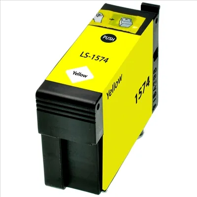Cartucho de tinta compatible Epson C13T15744010 Amarillo · 295 ml
