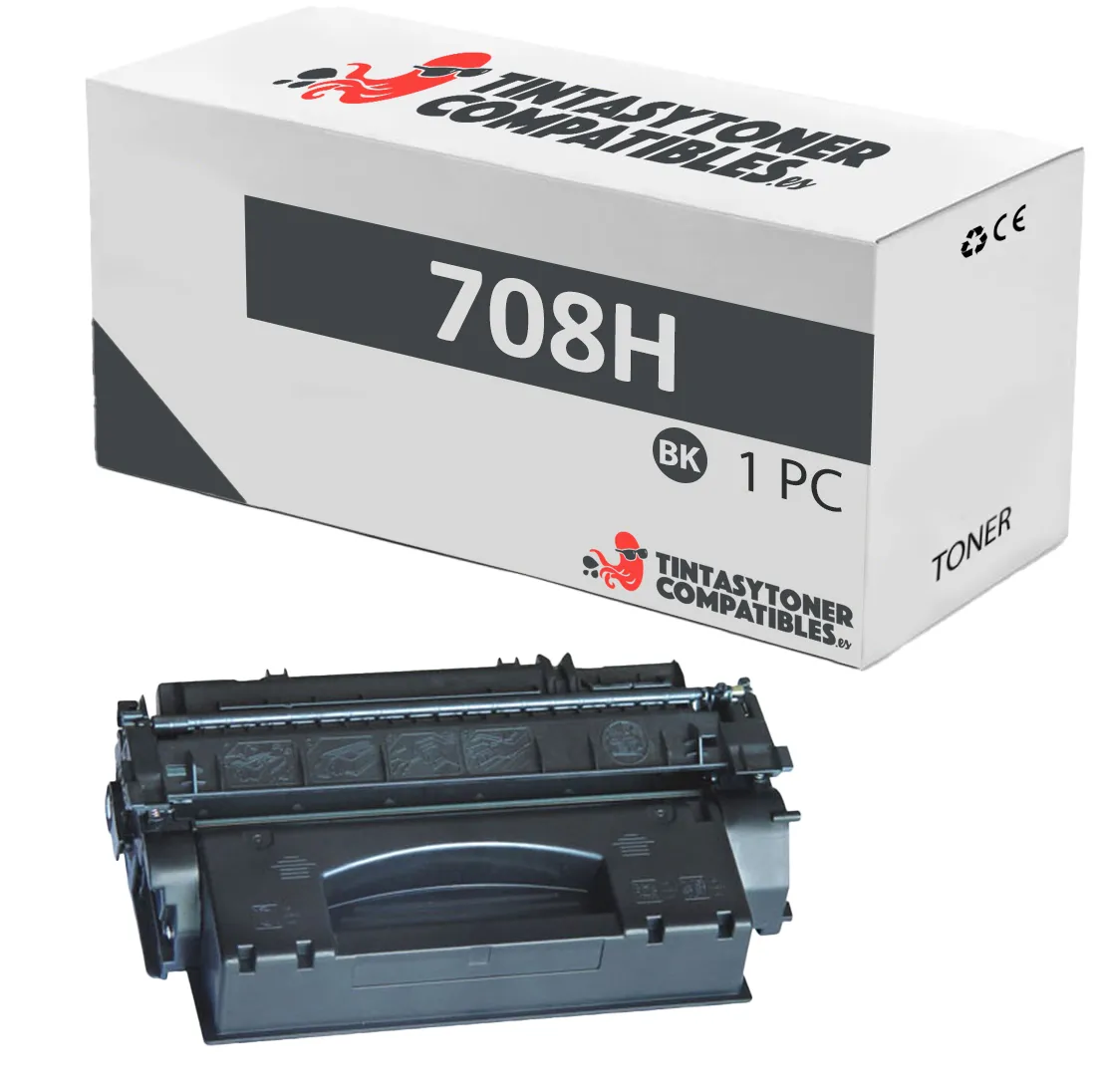 Tóner compatible Canon 0917B002 Negro · 7.000 páginas