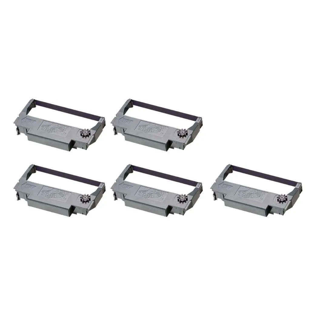 Pack 5 cintas compatibles Epson ERC30 ERC34 ERC38 negro