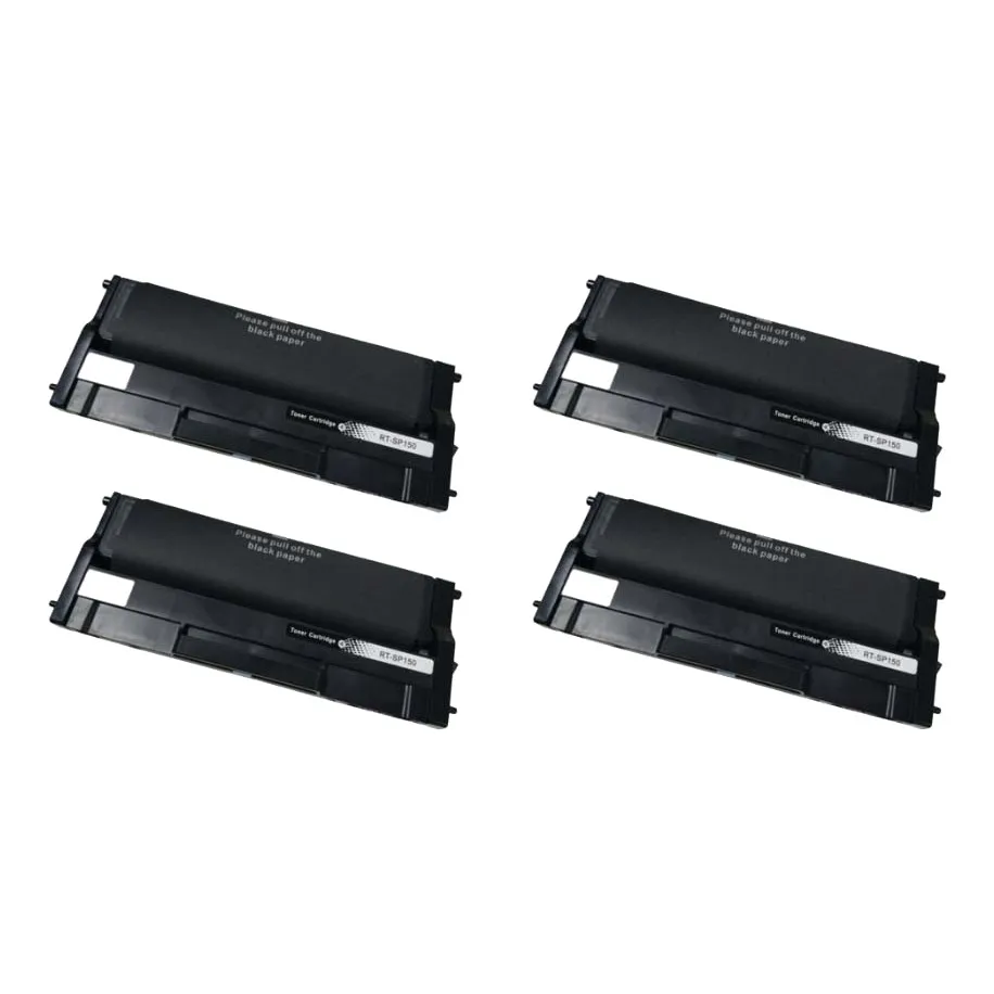 Pack 4 tóner compatibles Ricoh AFICIO SP 150 408010 negro