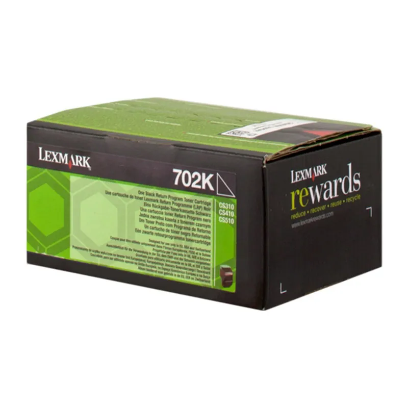 Tóner original Lexmark CS310 / CS410 / CS510 negro · 70C20K0