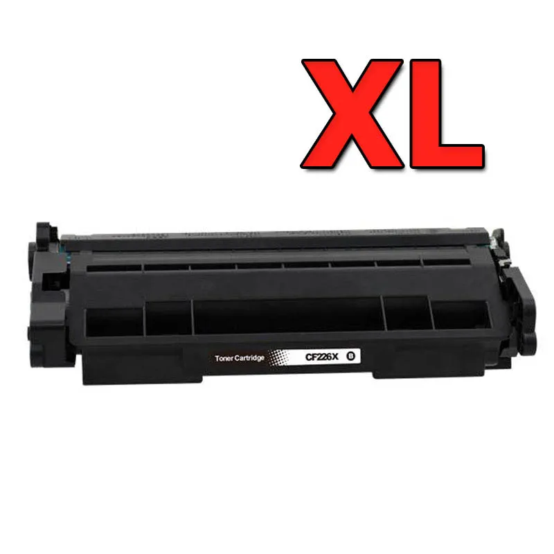Pack 4 tóner compatibles HP CF226X XL negro