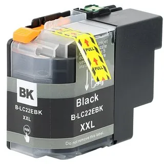 Cartucho de tinta compatible Brother LC22EBK Negro · 50 ml