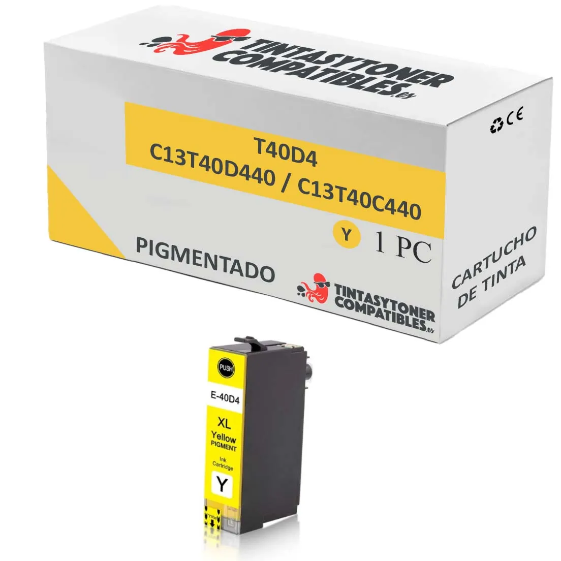 Cartucho de tinta compatible Epson C13T40D440 · 56 ml