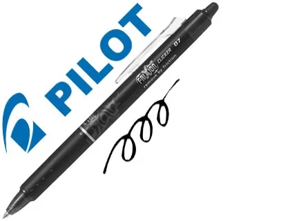 Pilot frixion clicker borrable 0,7MM negro