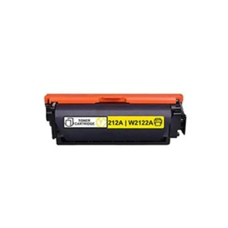 Tóner compatible HP W2122A amarillo · Hp 212A Amarillo(Con Chip)