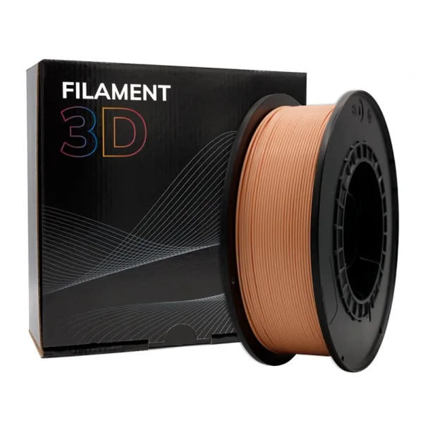 Filamento 3D - PLA - Color: Melocoton Claro - 1.75 mm / 1 kg