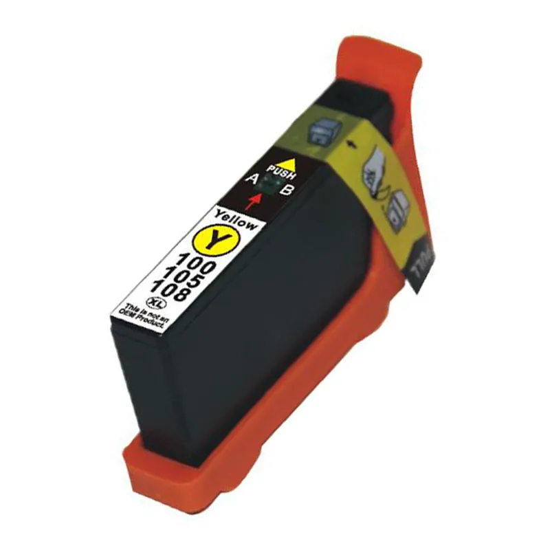 Cartucho de tinta compatible Lexmark 14N1071E Amarillo · 12 ml