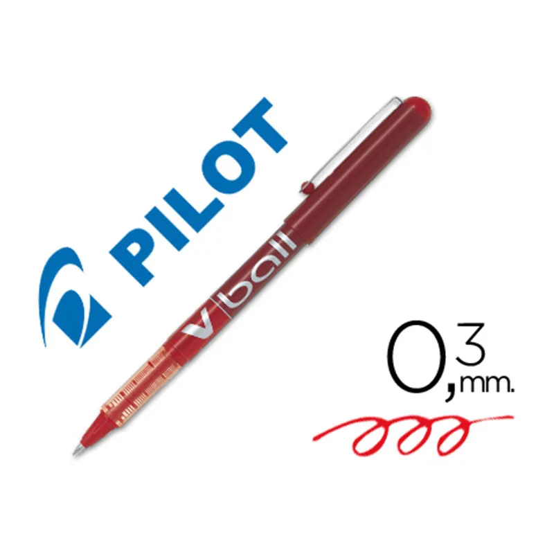 Pilot roller v-ball rojo 0.5mm