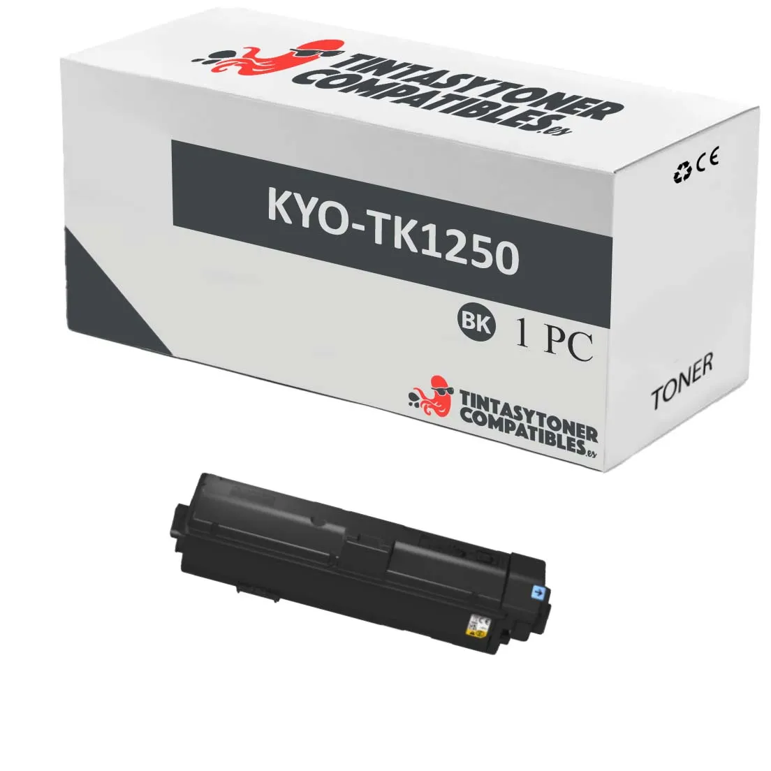 Tóner compatible Kyocera 1T0C3H0NL0 Negro · 3.000 páginas