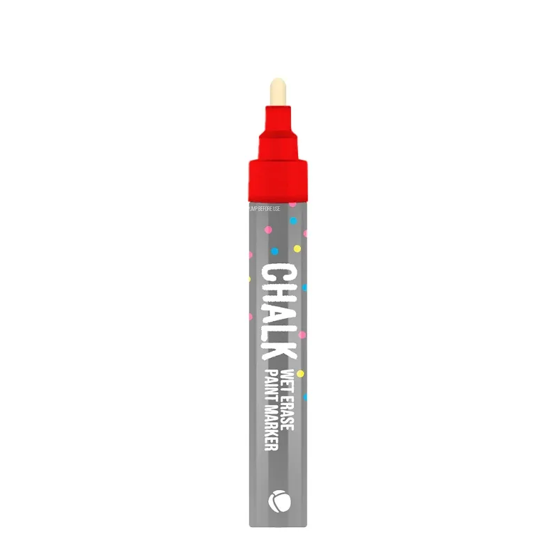 Marcador de Tiza Borrable Rojo 2mm MTN