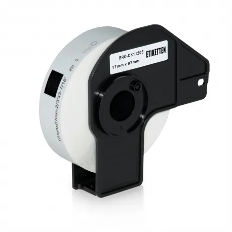 Etiquetas compatible Brother DK11203 · 17mm * 87mm