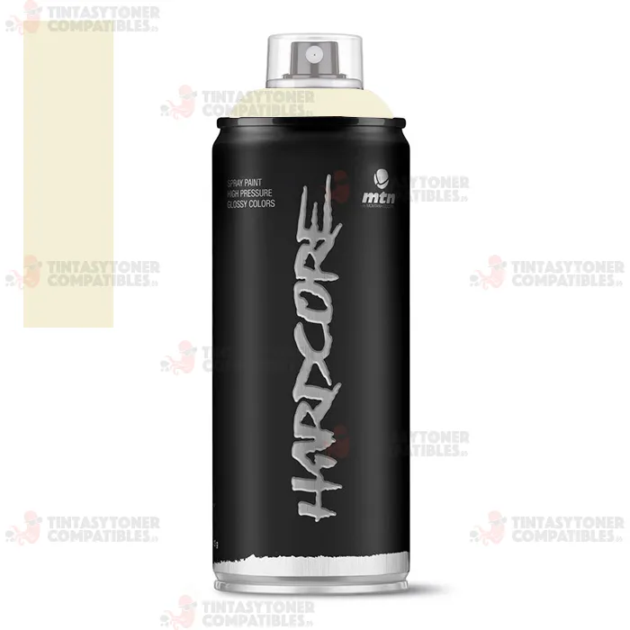 Spray de Pintura Montana Colors Hardcore RV-1013 Blanco Hueso