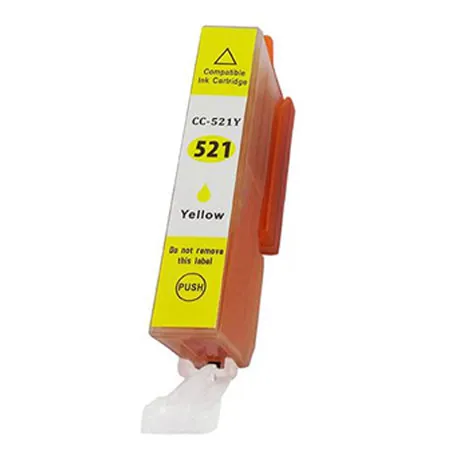 Cartucho de tinta compatible Canon 2936B001 Amarillo · 10 ml