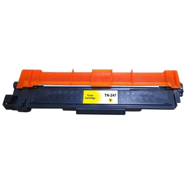 Tóner compatible Brother TN247Y Amarillo · 2.300 páginas