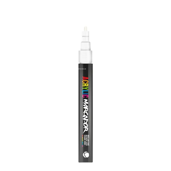 Producto MTN Marcador Acrílico Blanco 1mm Imagen