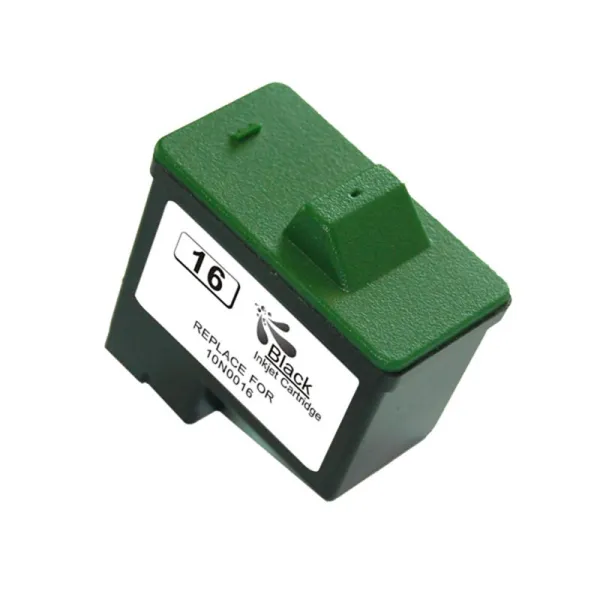 Product Cartucho de tinta compatible Lexmark 10N0016E Negro · 15 ml Image