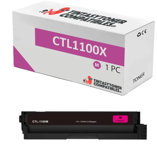 Produto Tóner compatible Pantum CTL1100XM Magenta · 2.300 páginas Imagem
