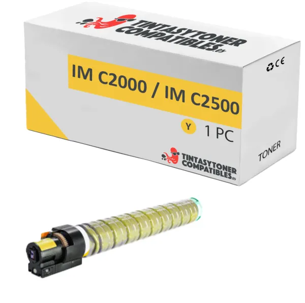 Product Tóner compatible Ricoh 842312 Amarillo · 10.500 páginas Image