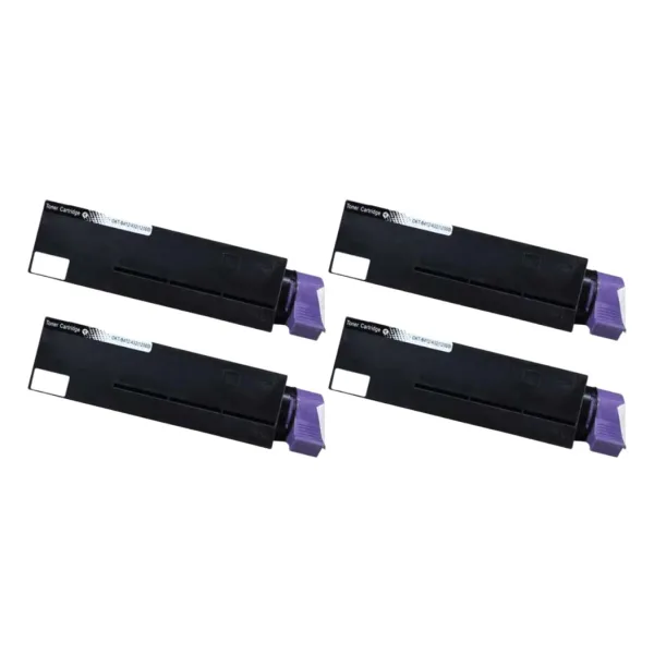 Producto Pack 4 tóner compatibles OKI B432 / B512 / MB492 / MB562 (12k) negro Imagen