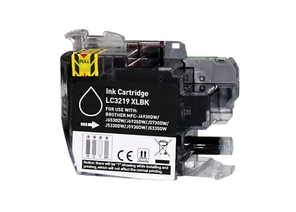 Produto Cartucho de tinta compatible Brother LC3219XLBK Negro · 60 ml Imagem