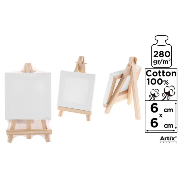 Producto Lienzo Mini con Caballete 6x6cm 280g/m2 Imagen