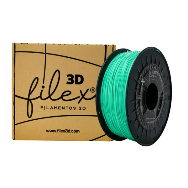 Producto Filamento Filex3d PLA +PREMIUM 1KG 1,75 Azul Turquesa Imagen