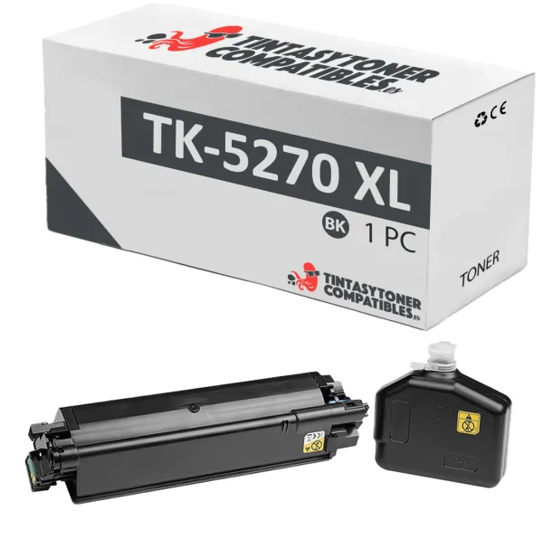 Produto Tóner compatible Kyocera 1T02TV0NL0 Negro · 17.000 páginas Imagem