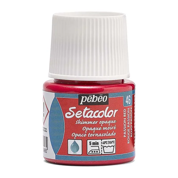 Producto Pintura Pébéo Setacolor Opaco Pasión Tornasol 45 ml Imagen