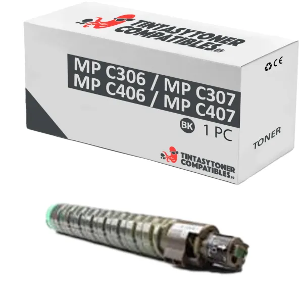 Producto Tóner compatible Ricoh 842095 Negro · 17.000 páginas Imagen