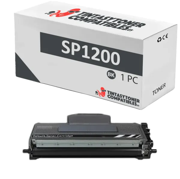 Producto Tóner compatible Ricoh 406837 Negro · 2.600 páginas Imagen