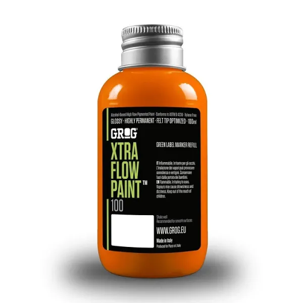 Producto GROG Xtra Flow Paint Clockwork Orange 100 ml Imagen