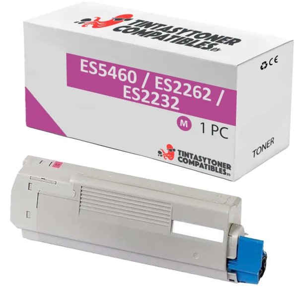 Product Tóner compatible OKI 43865730 Magenta · 6.000 páginas Image