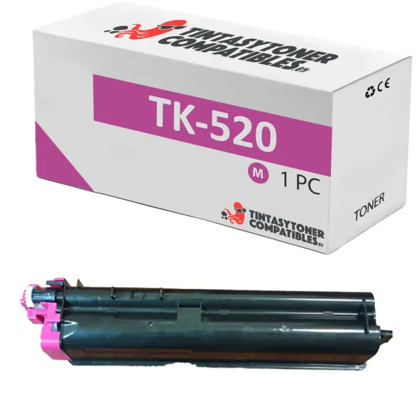 Producto Tóner compatible Kyocera 1T02HJBEU0 Magenta · 4.000 páginas Imagen