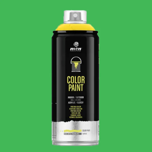 Producto Spray MTN PRO RAL Acrílico R-6018 Verde Amarillento Imagen