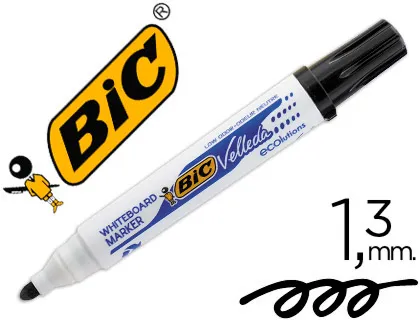 Producto Rotulador Bic Velleda Negro 1.3mm Imagen