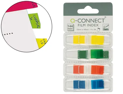 Producto Banderitas separadoras Q-Connect Imagen