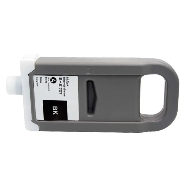 Product Cartucho de tinta compatible Canon PFI707BK · 700 ml Image