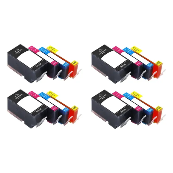 Producto Pack 16 cartuchos de tinta compatibles HP 920 XL amarillo, magenta, negro y cian Imagen