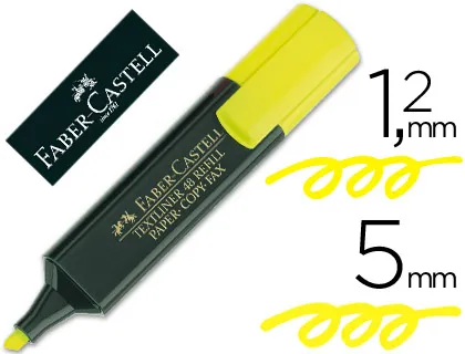 Producto Marcador Fluorescente Faber Castell 48-07 Amarillo Imagen