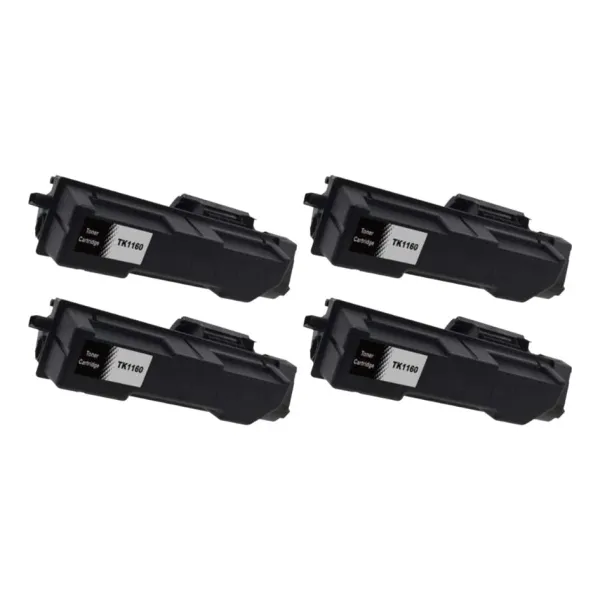 Producto Pack 4 tóner compatibles Kyocera TK-1160 negro Imagen