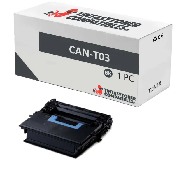 Producto Tóner compatible Canon 2725C001 Negro · 51.500 páginas Imagen
