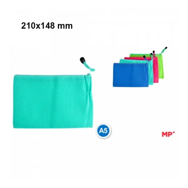 Product Carpeta con Cremallera Tela A5 Image